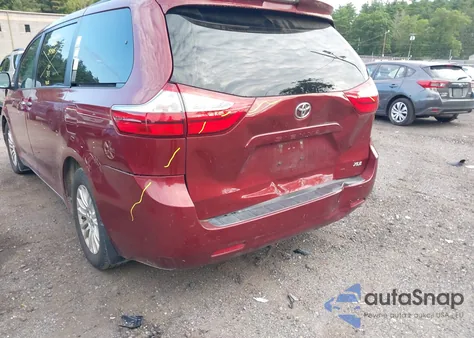 2017 Toyota Sienna Xle 8 Passenger z USA, uszkodzony, nr VIN 5TDYZ3DC2HS836092
